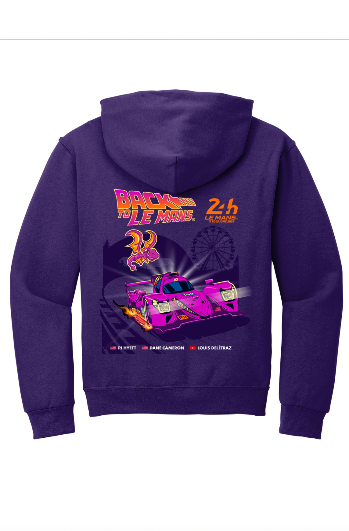 Back to Le Mans Hoodie