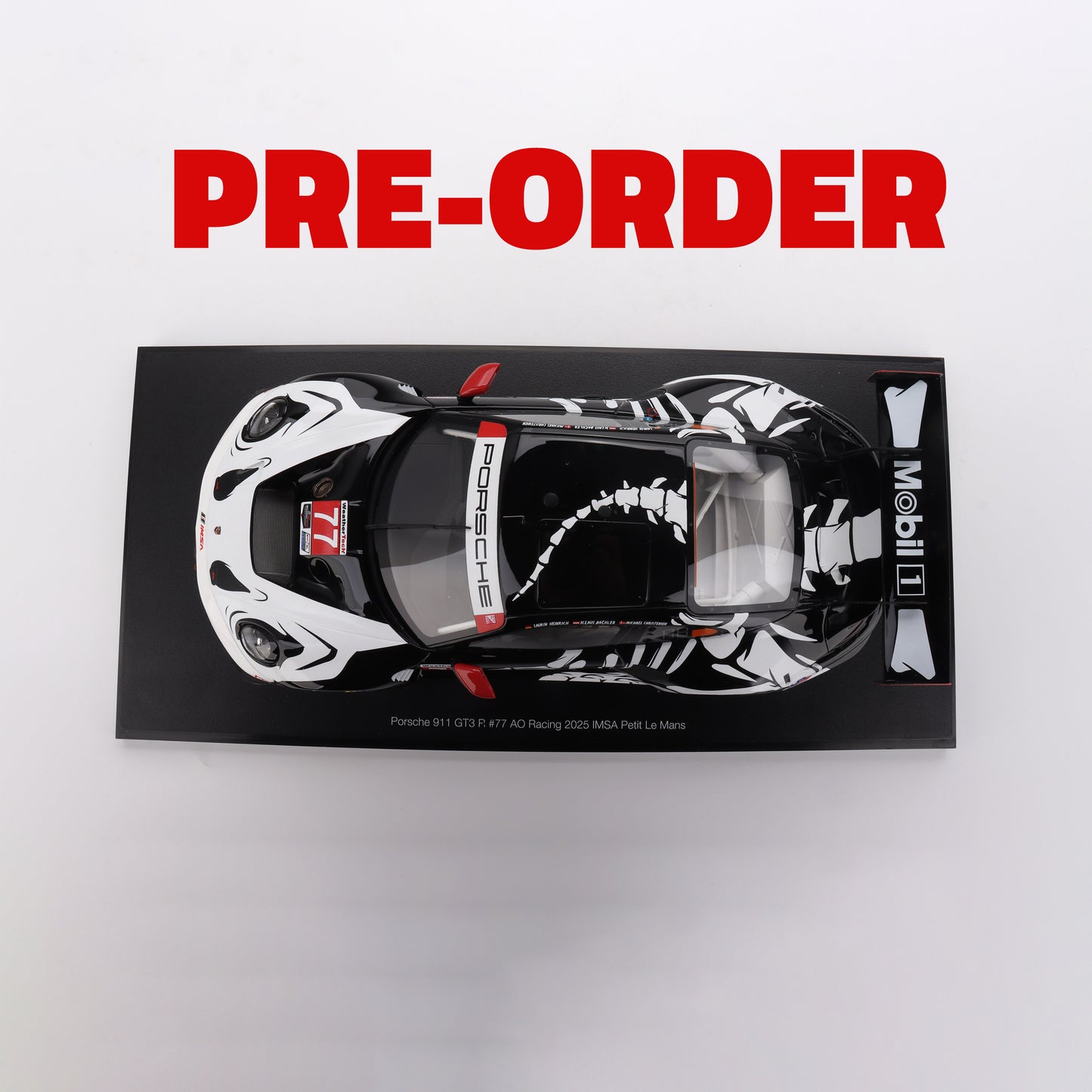 Skeleton Rexy TSM 2025 Petit Le Mans 1:18 Scale Diecast (Pre-Order)