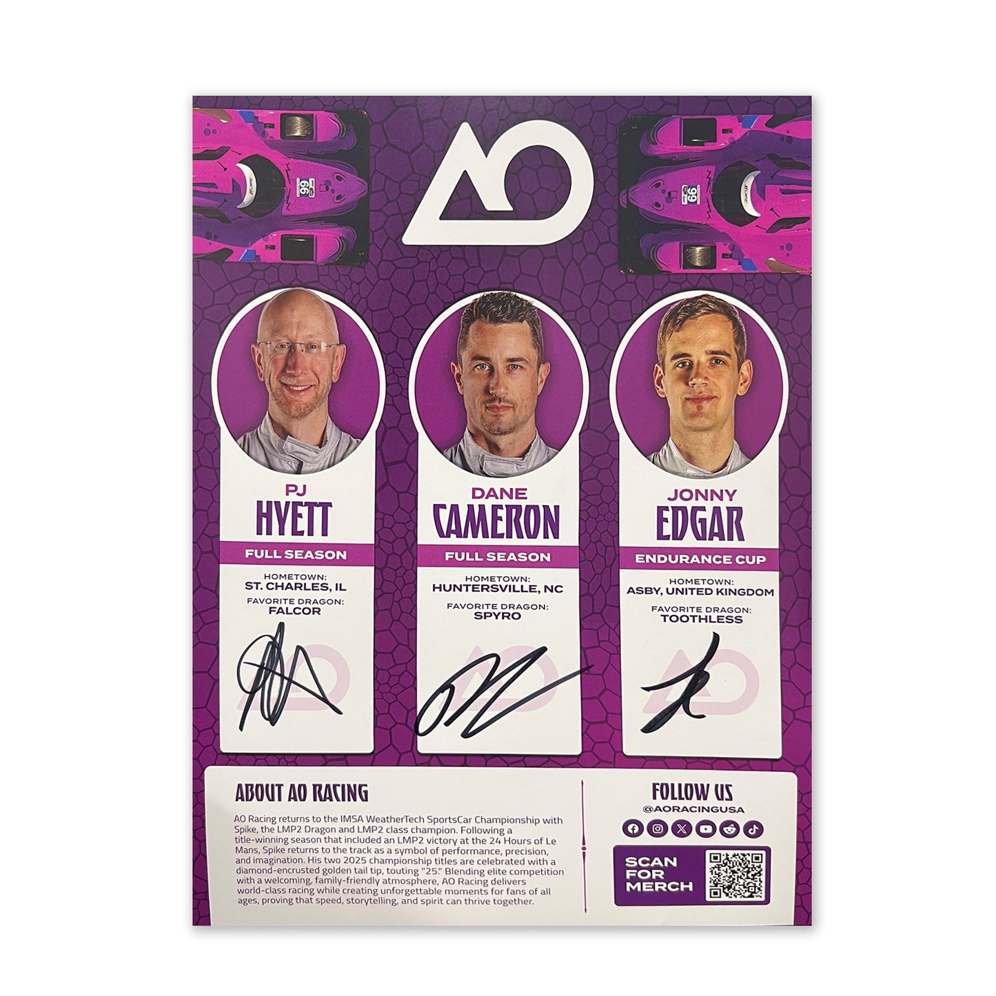 2026 Signed Spike Hero Card