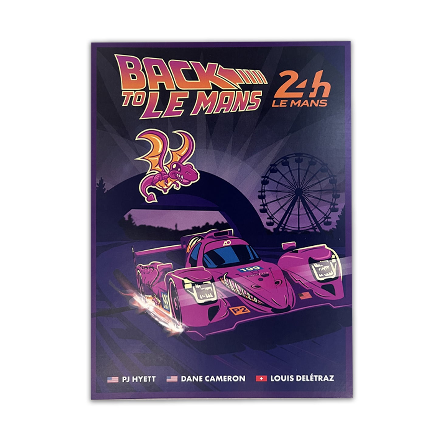 2025 Signed Spike Le Mans Hero Card