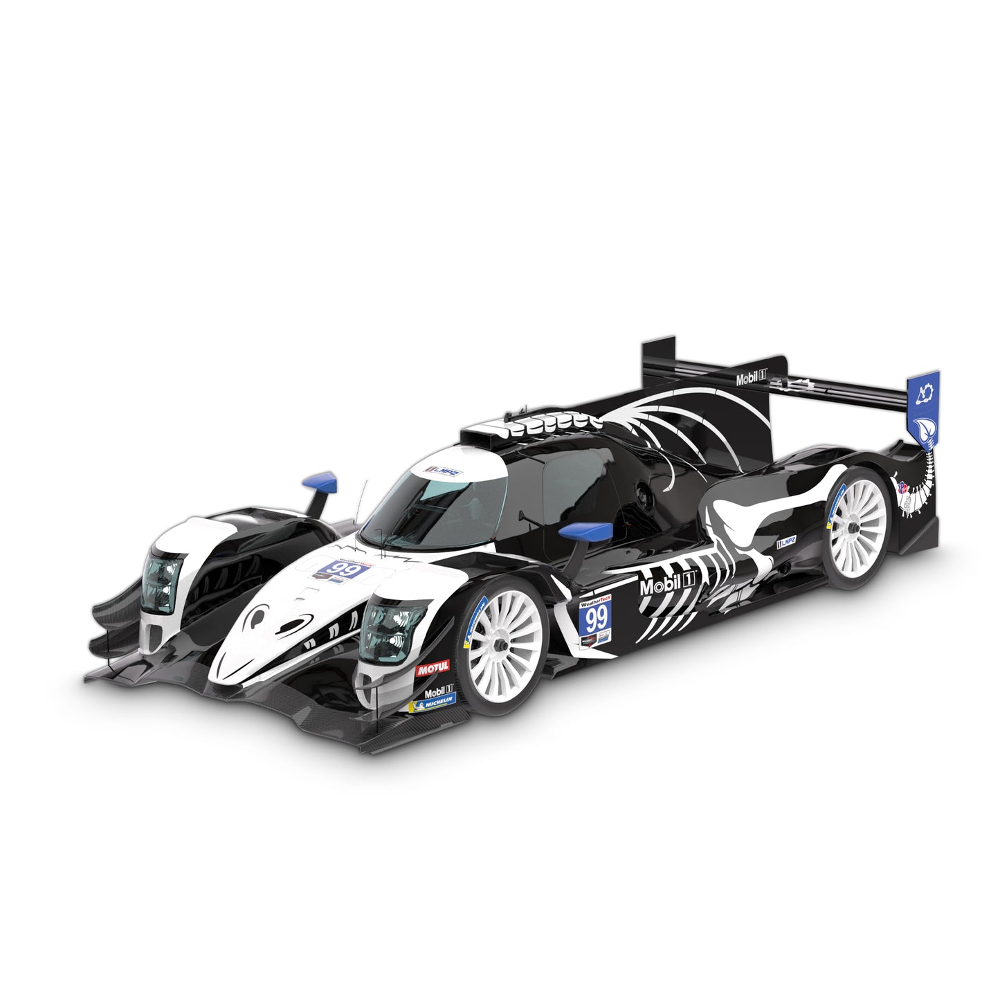 Skeleton Spike Spark 2025 Petit Le Mans 1:64 Scale Diecast (Pre-Order)