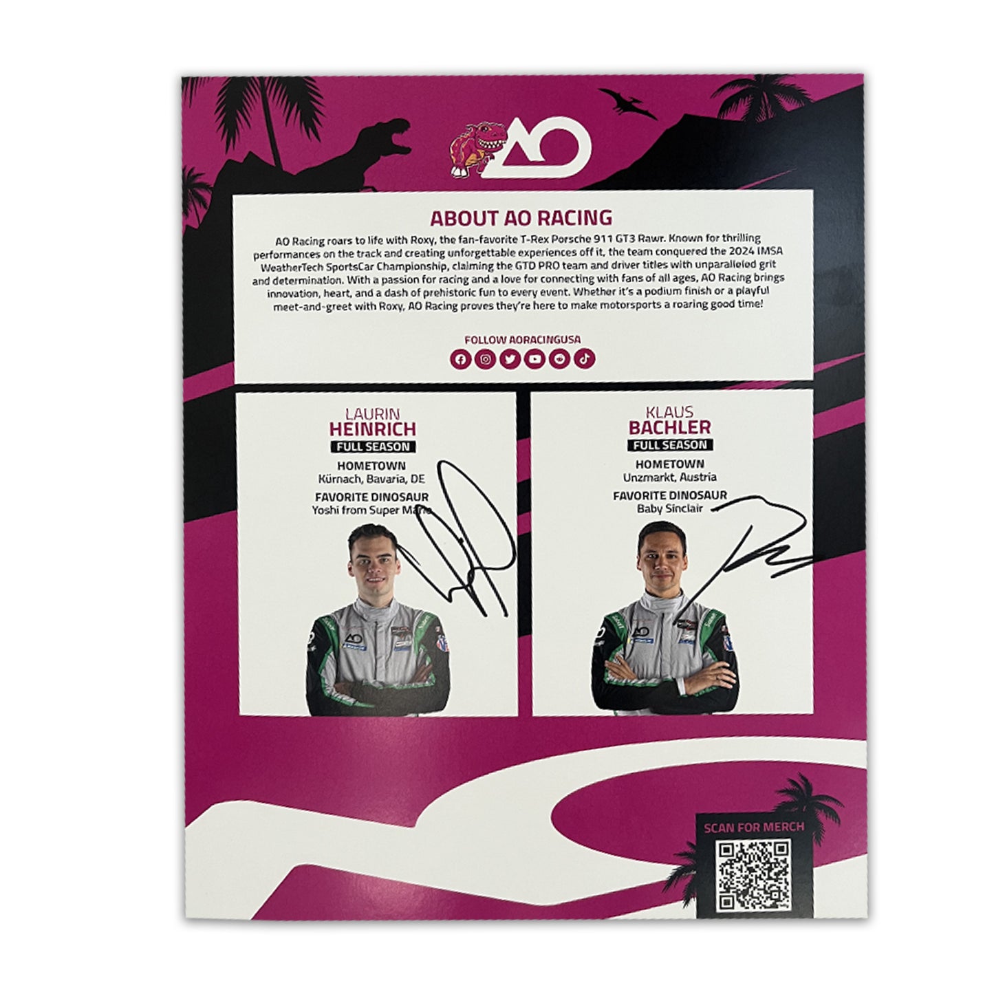 2025 Signed Roxy Hero Card