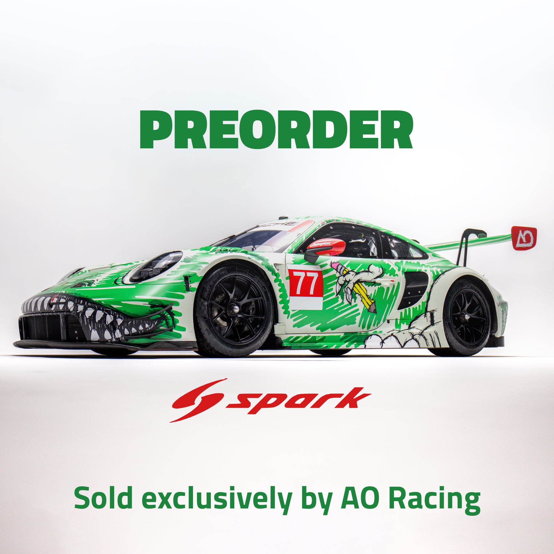 PREORDER: Sketchy Rexy 2026 Laguna Seca 1:64 Scale Diecast – AO Racing