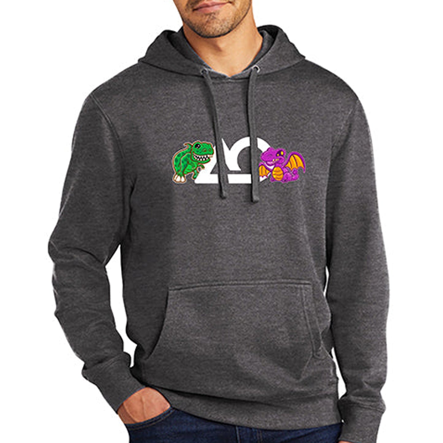 Unisex Rexy and Spike Hoodie