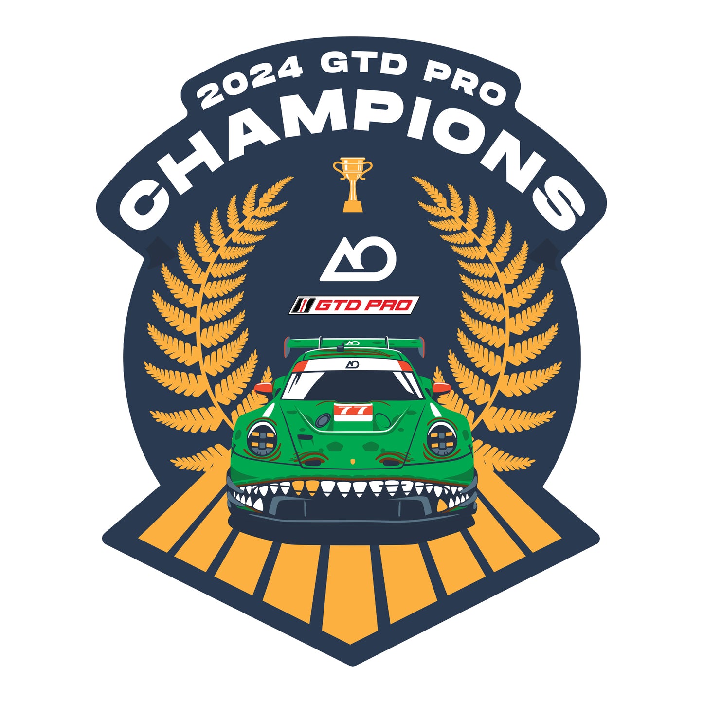 2024 GTD Pro Champions Sticker
