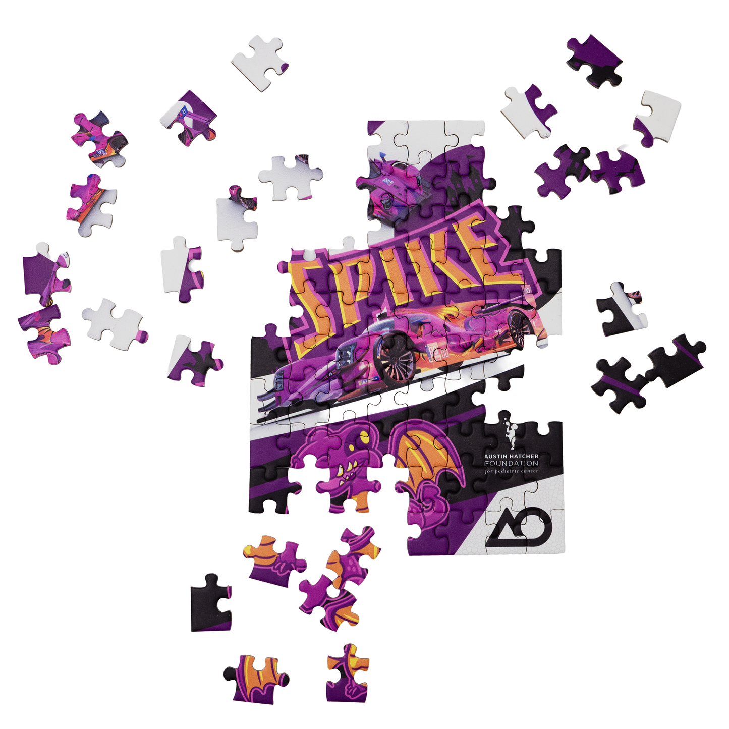 AO Racing x Austin Hatcher Foundation Spike Puzzle