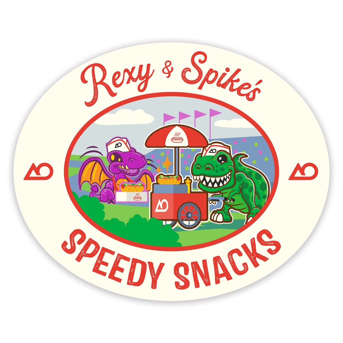 Unisex Rexy & Spikes Speedy Snacks
