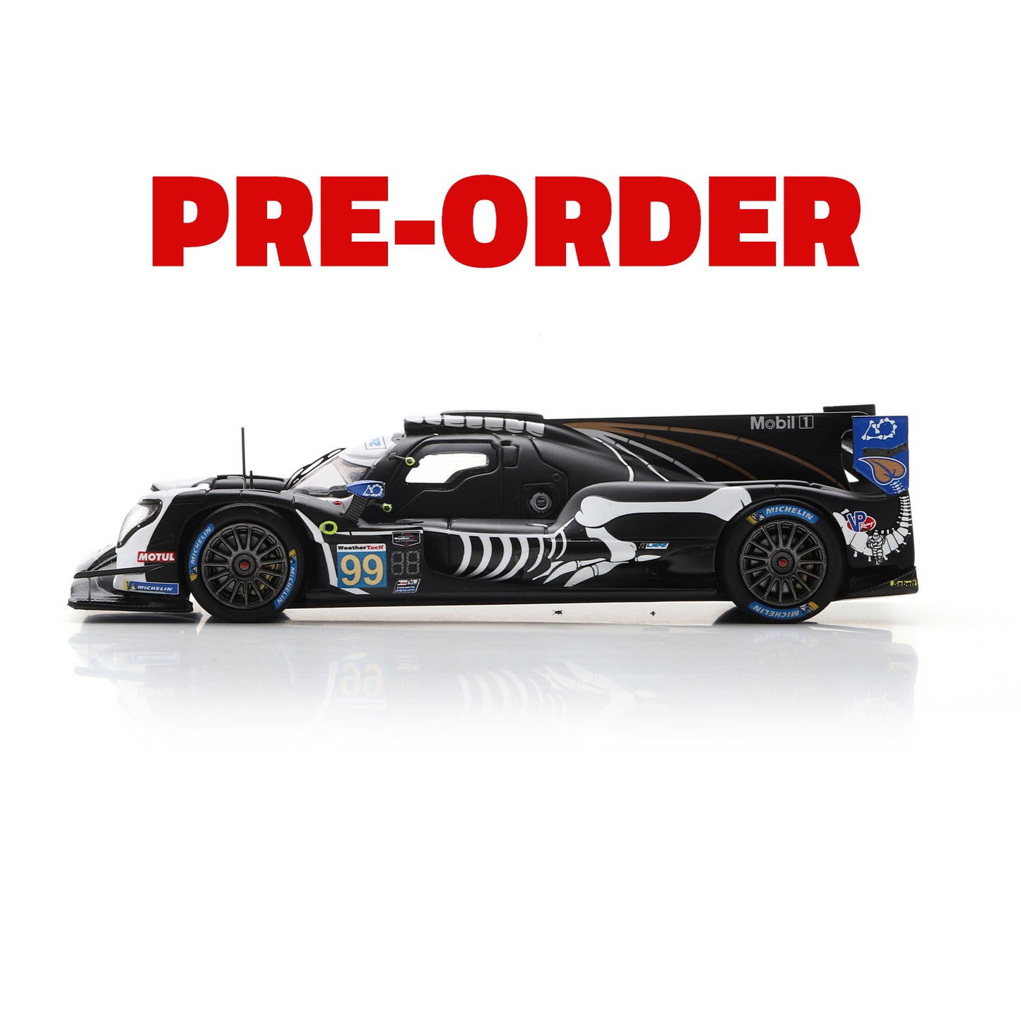 Skeleton Spike 2025 Petit Le Mans 1:43 Scale Diecast