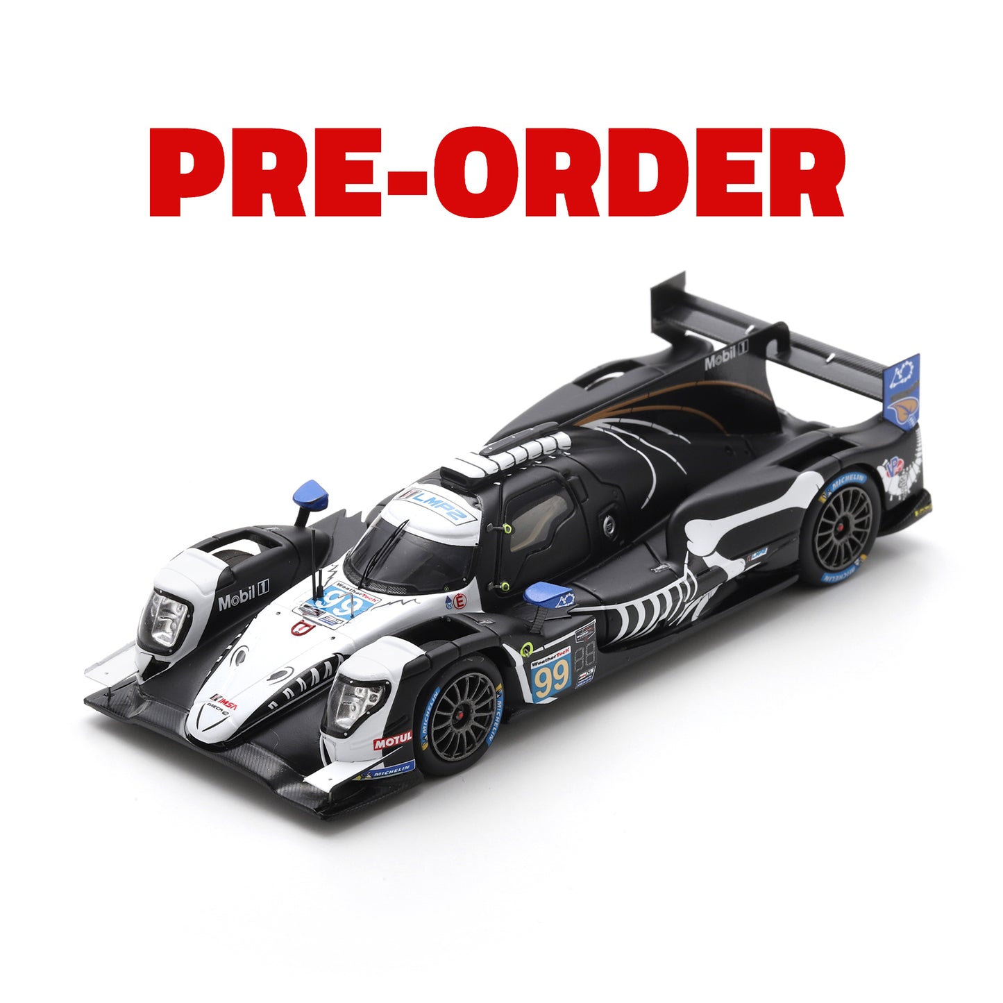 Skeleton Spike 2025 Petit Le Mans 1:43 Scale Diecast