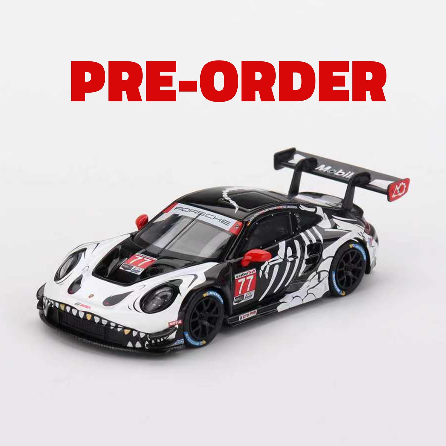 Skeleton Rexy MiniGT 2025 Petit Le Mans 1:64 Scale Diecast (Pre-Order)