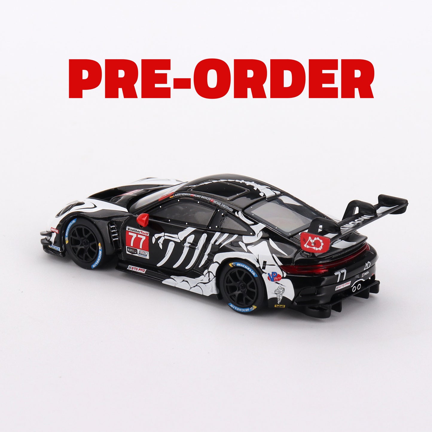Skeleton Rexy MiniGT 2025 Petit Le Mans 1:64 Scale Diecast (Pre-Order)