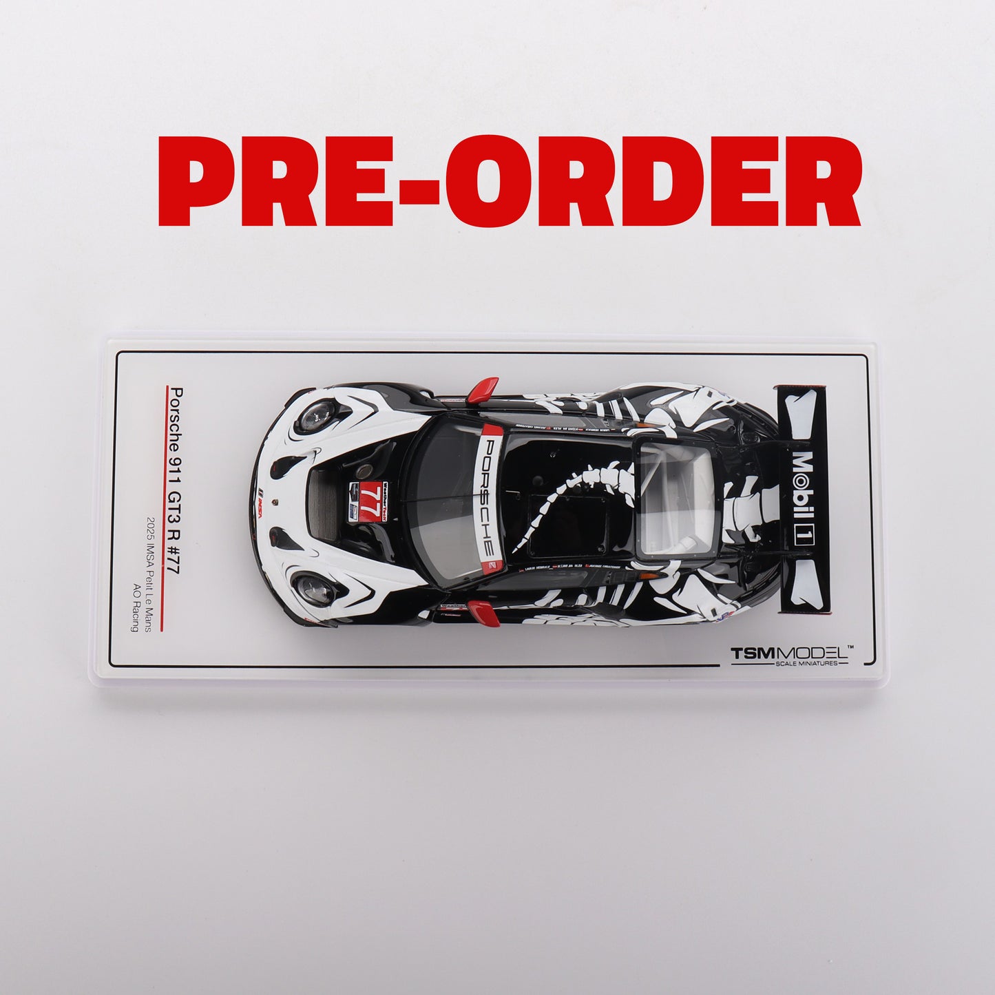 Skeleton Rexy TSM 2025 Petit Le Mans 1:43 Scale Diecast (Pre-Order)