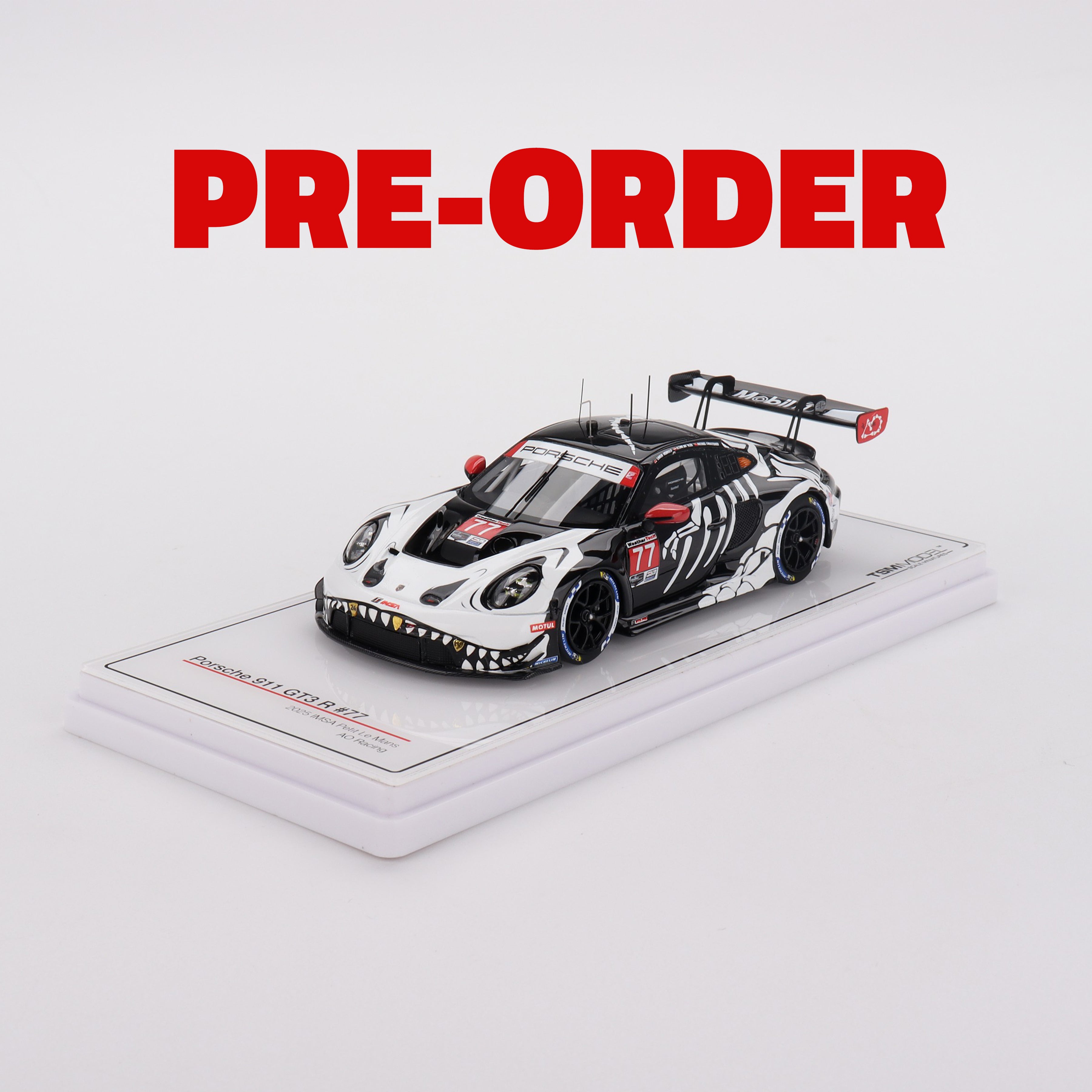 Skeleton Rexy TSM 2025 Petit Le Mans 1:43 Scale Diecast (Pre-Order