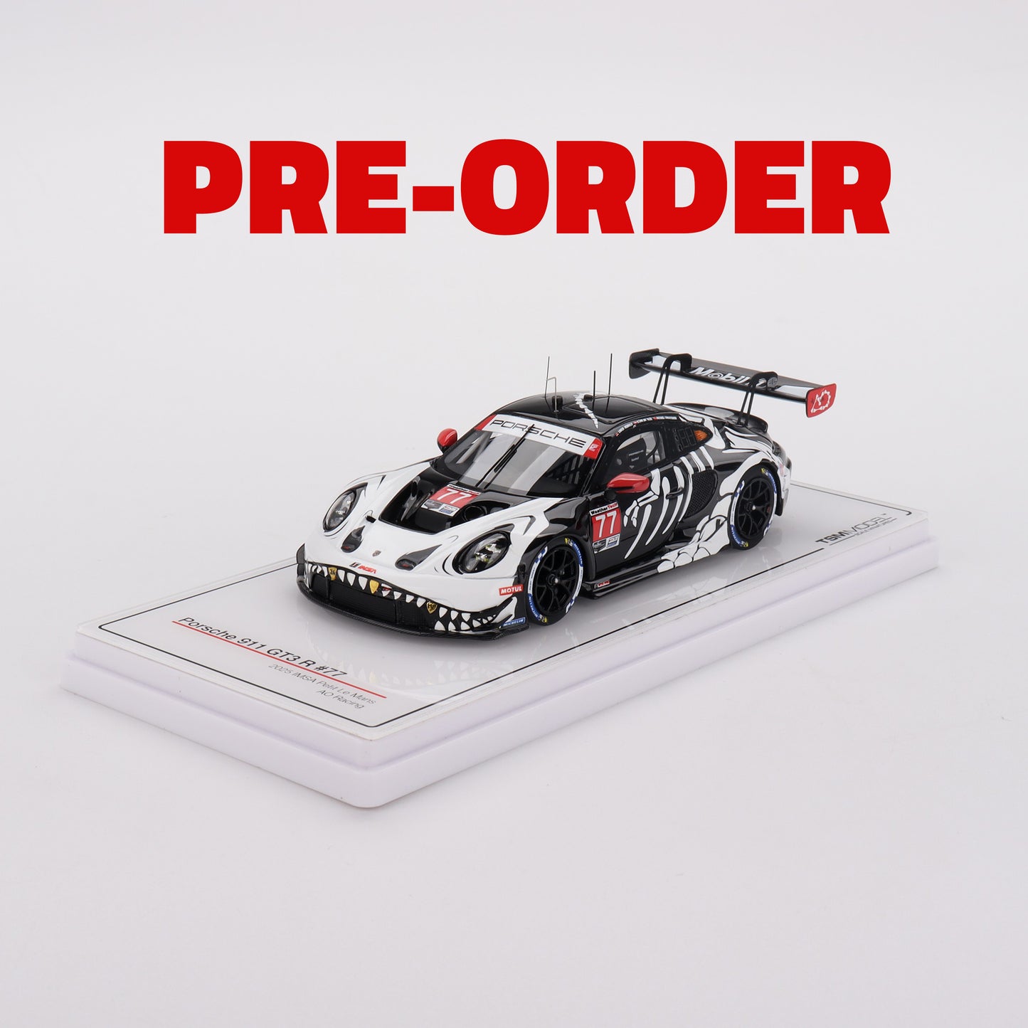 Skeleton Rexy TSM 2025 Petit Le Mans 1:43 Scale Diecast (Pre-Order)