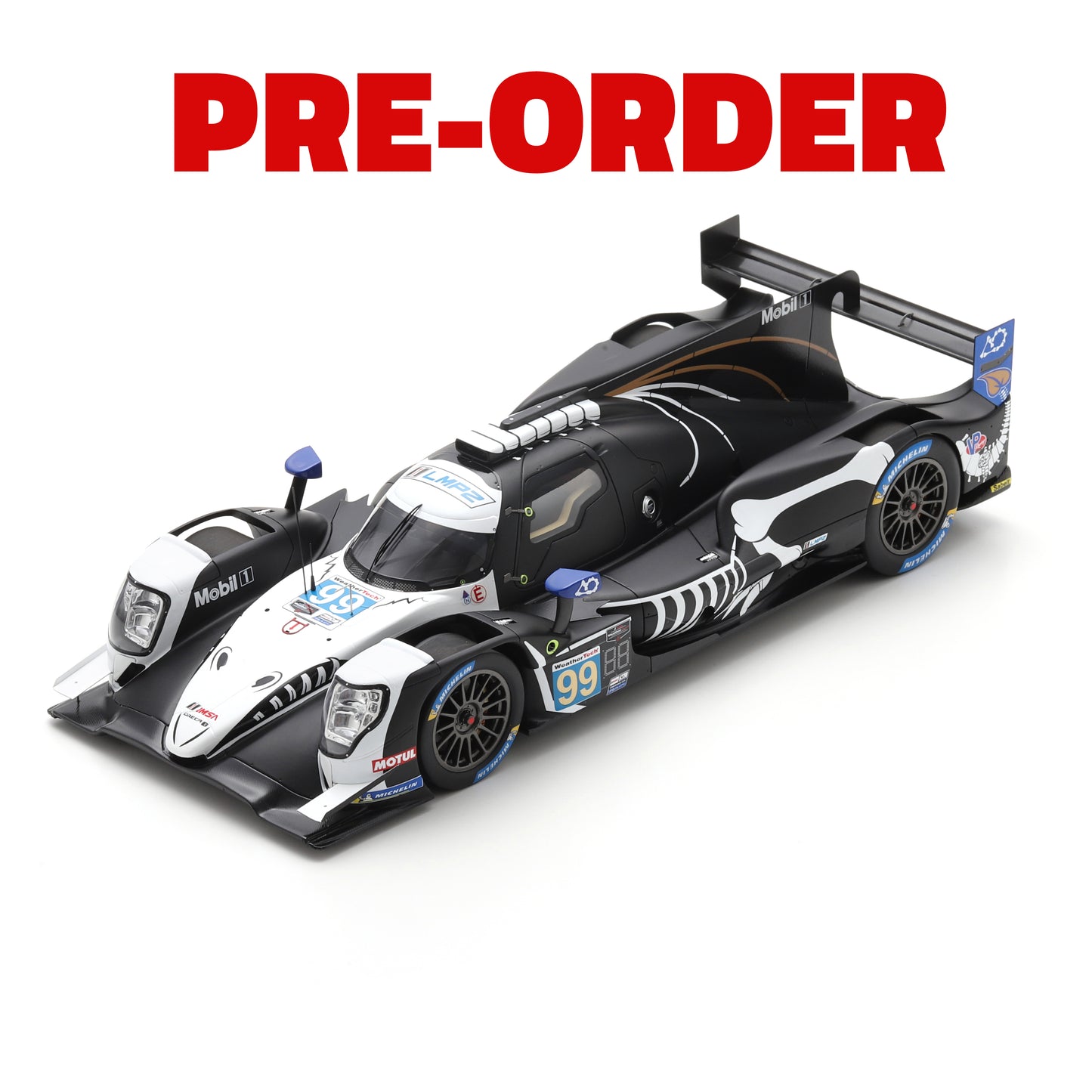 Skeleton Spike 2025 Petit Le Mans 1:18 Scale Diecast