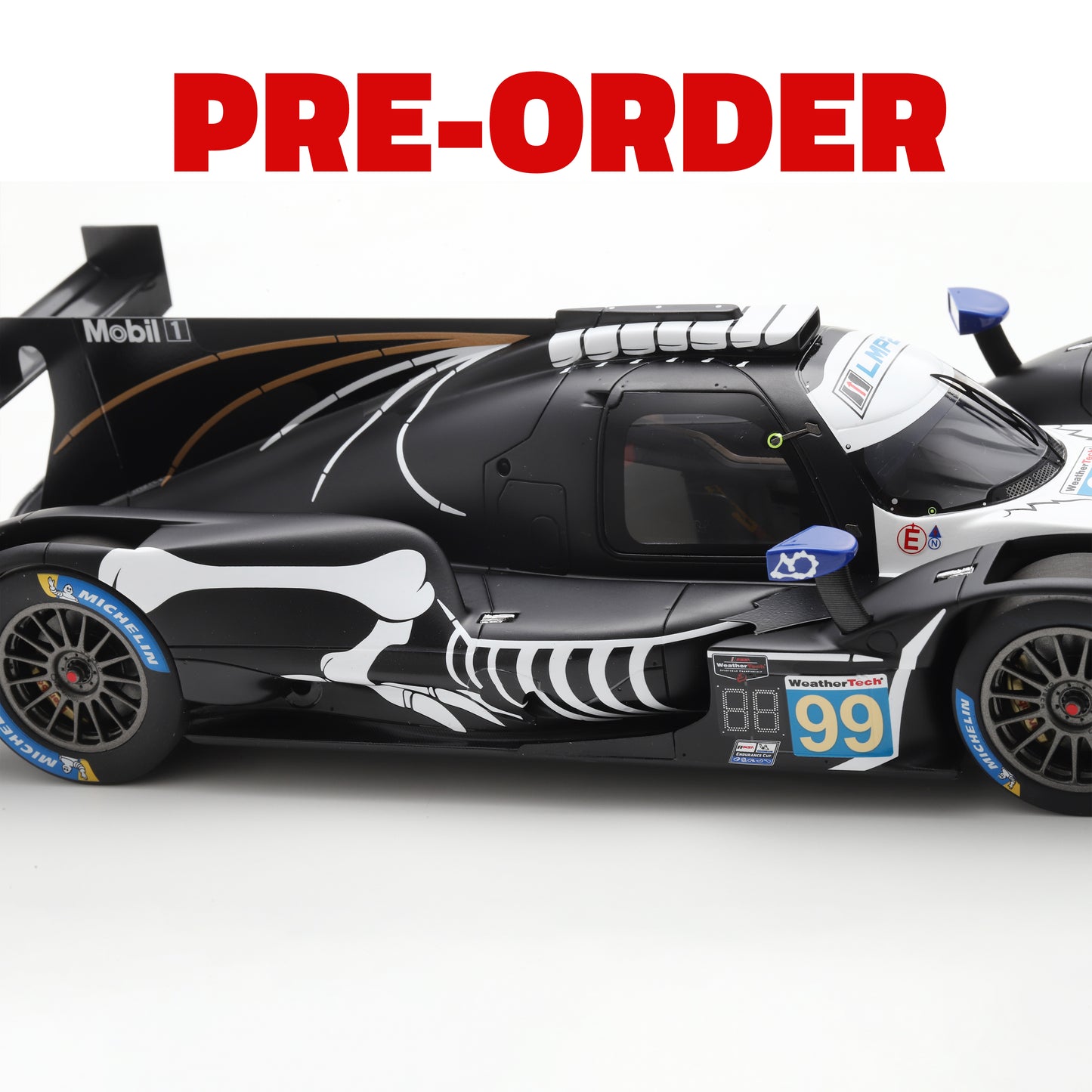 Skeleton Spike 2025 Petit Le Mans 1:18 Scale Diecast