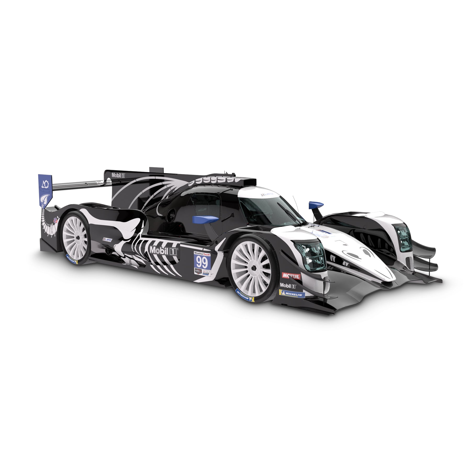 Skeleton Spike 2025 Petit Le Mans 1:64 Scale Diecast – AO Racing