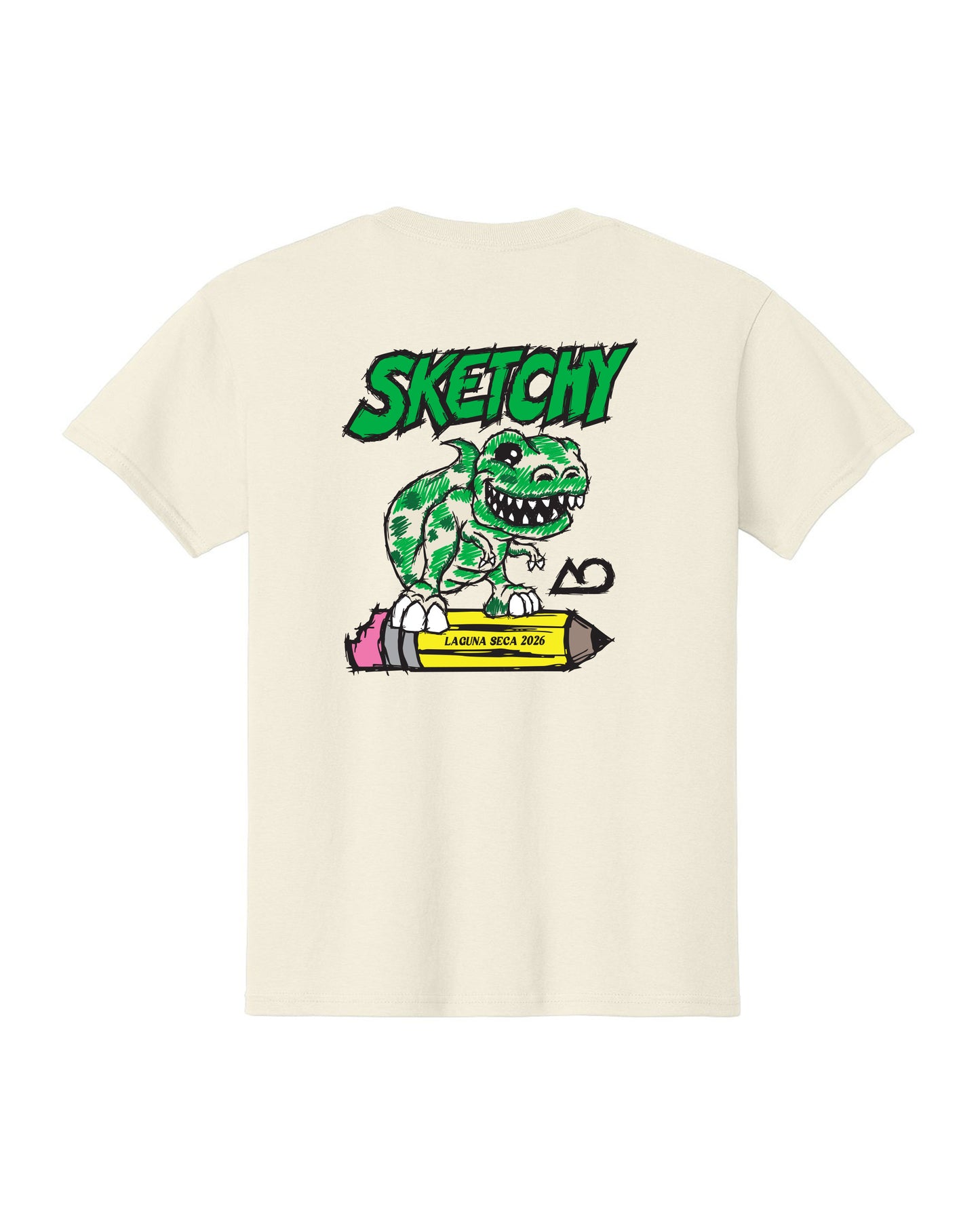Sketchy Rexy Adult Tee
