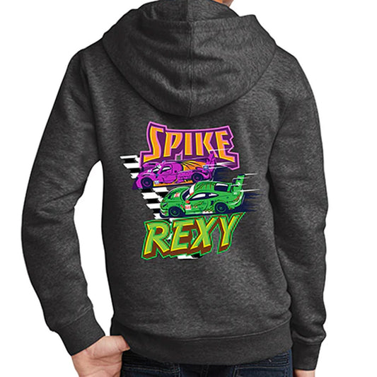 Unisex Rexy and Spike Hoodie