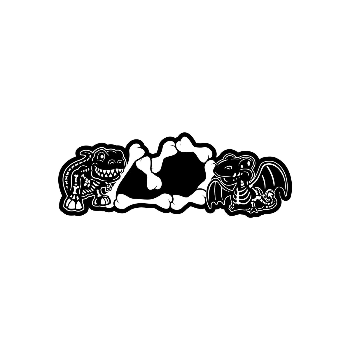 AO Skeleton Character Sticker