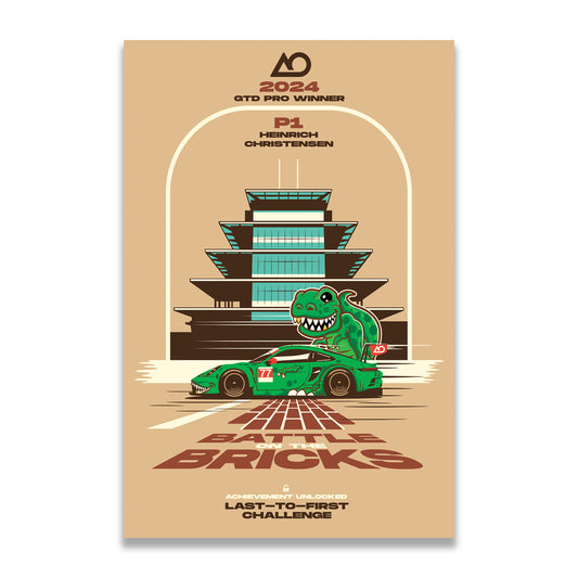2024 Battle on the Bricks Win Poster