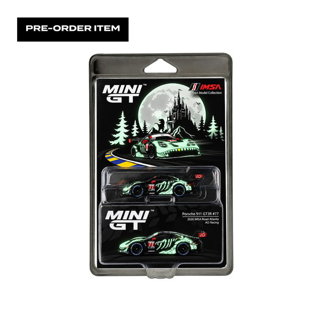 Rexy 2026 Petit Le Mans Skeleton 1:64 Scale Diecast by MINIGT (PRE-ORDER)