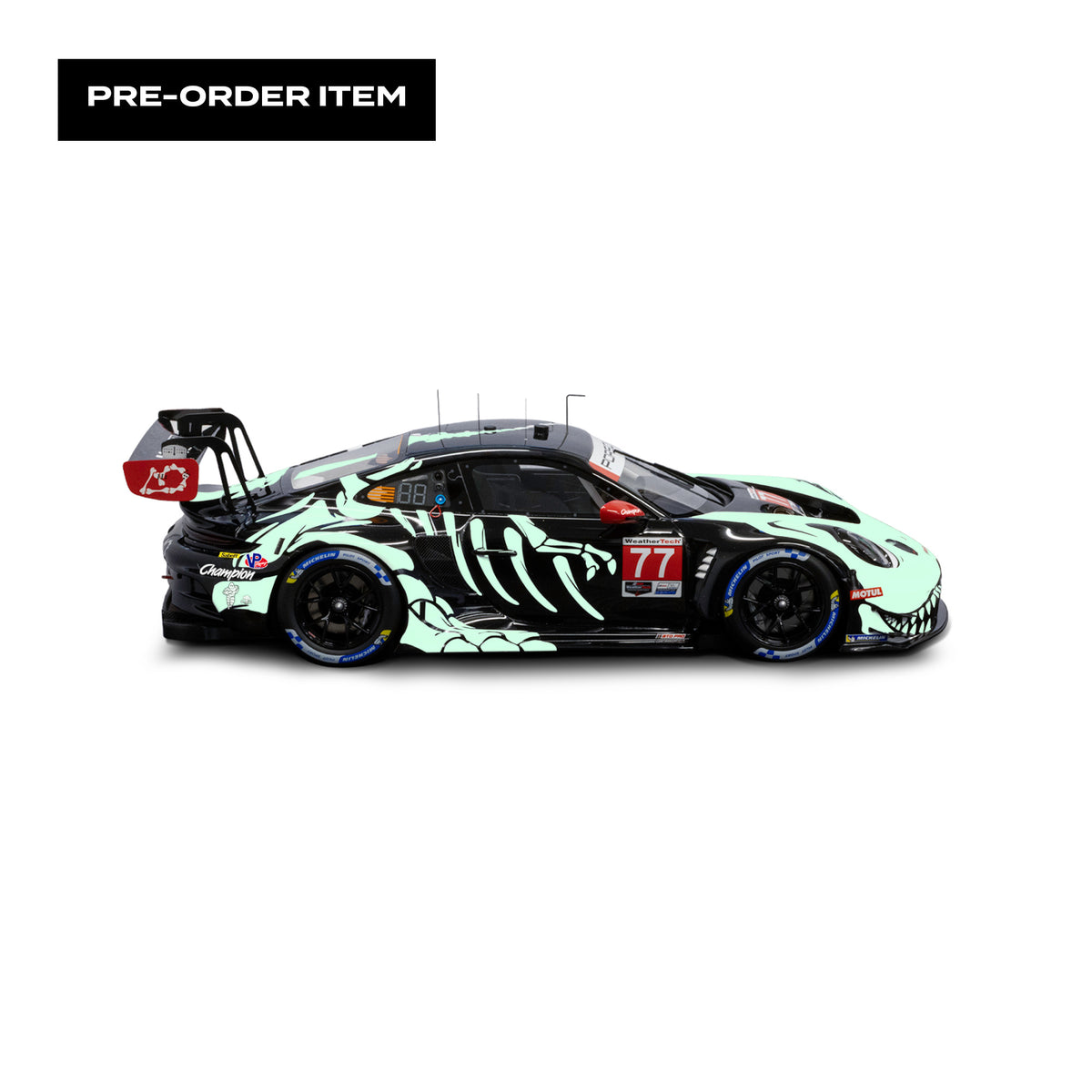 Rexy 2026 Petit Le Mans Skeleton 1:64 Scale Diecast by MINIGT (PRE-ORDER)