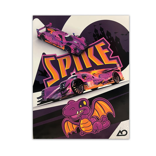 2025 Signed Spike Hero Card