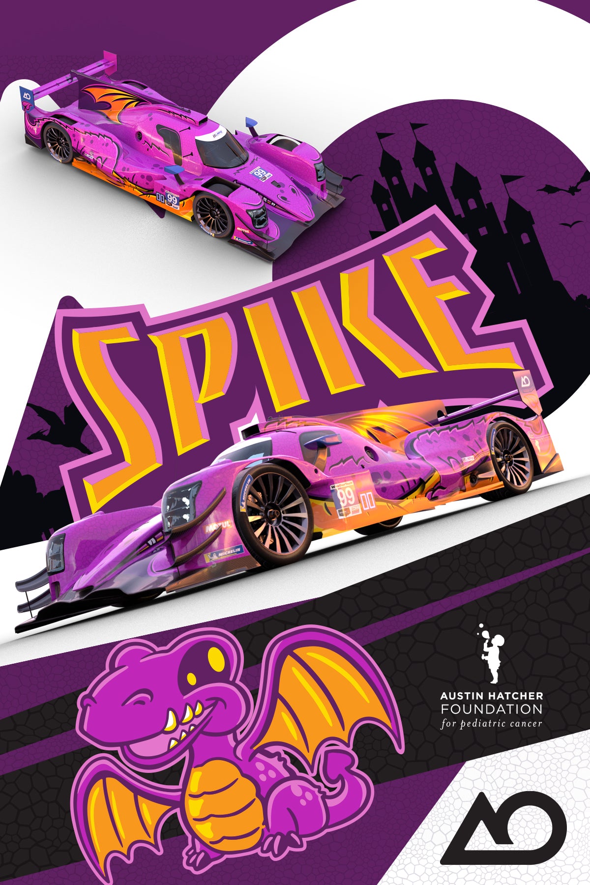 AO Racing x Austin Hatcher Foundation Spike Puzzle