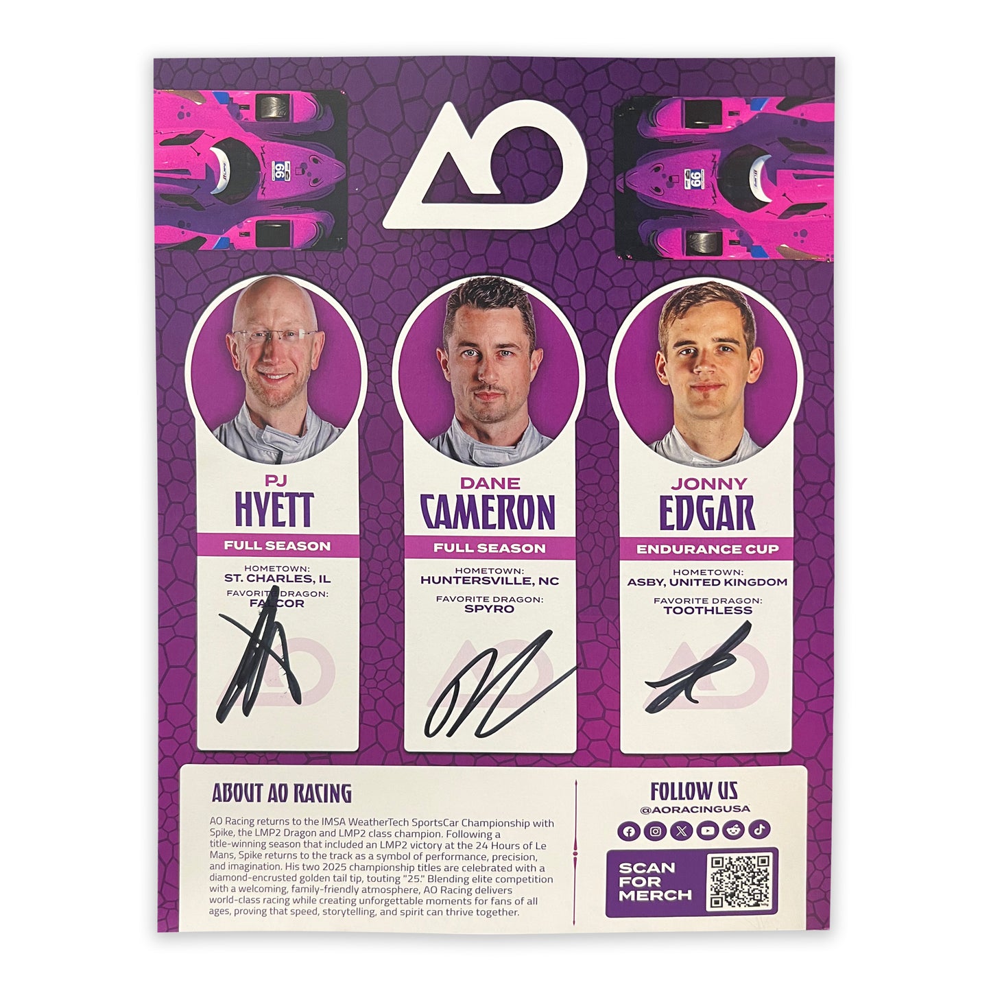 2026 Signed Spike Hero Card