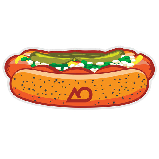 AO Hotdog Sticker
