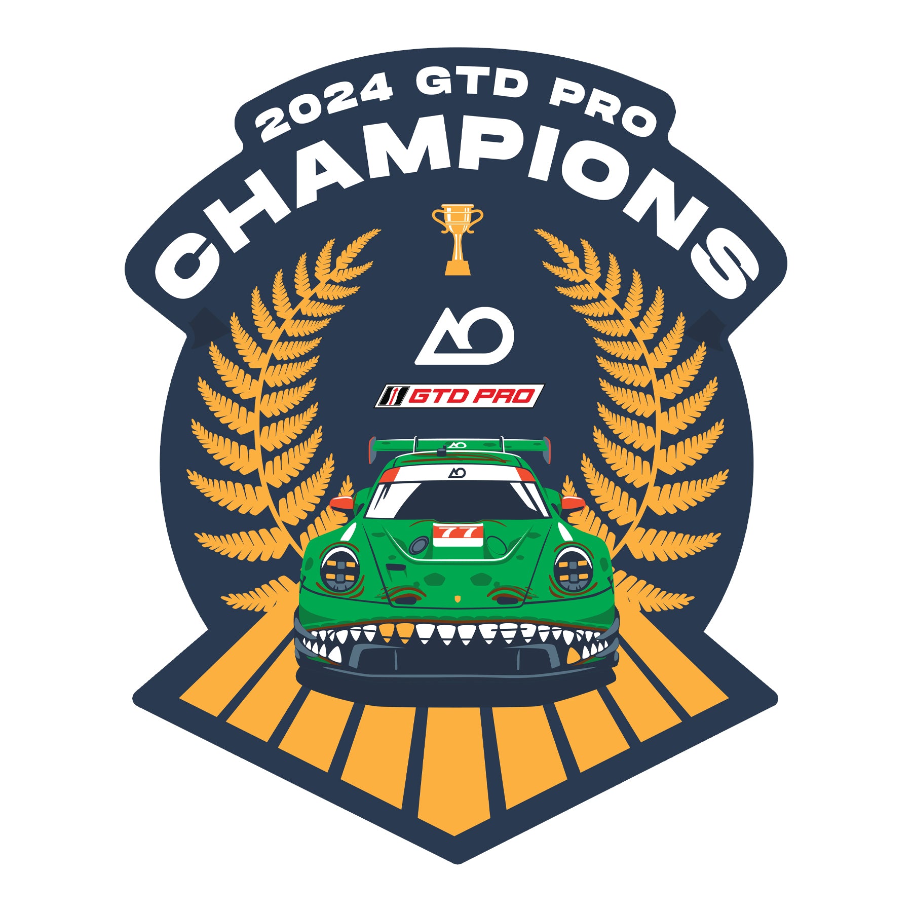 2024 GTD Pro Champions Sticker – AO Racing